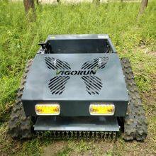 Petrol Remote Control Distance 200M Sharp Mowing Blades Remote Control Track Mower thumbnail-6