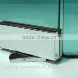 China Supplier Stainless Steel Glass Door Bottom Clamp Glass Door Patch Fitting