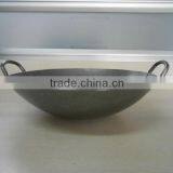 Hot Sell 36cm Double Handle Iron Wok Health Wok thumbnail-1