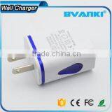 Factory Price Top Quality Portable 5V/2.1A LED Light Dual USB Charger Travel USB Wall Charger for Iphone/samsung Free Sample thumbnail-6