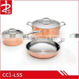 Stainless Steel Cookware Set With 3 Ply thumbnail-1