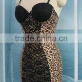 Women Hot Sell Shapewear, Fashion Leopard Pattern Lace Corset thumbnail-3
