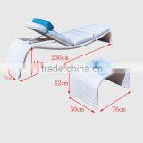 Outdoor Leisure Curved Design Rattan Lightweight Folding Beach Sex Lounge Chair thumbnail-5