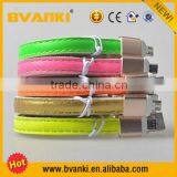 Express Leather USB Data Cable,Magnetic Micro USB Cable For Mobile Phone Bulk Buy From China thumbnail-3