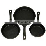 Round Cast Iron Skillet / Frying Pan thumbnail-1