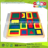 2015 New Arrival Educational Wooden Construction Blocks Puzzle Toys