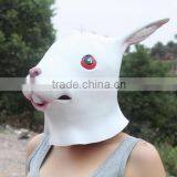Rabbit Masks,Latex Rabbit Head Masks for Halloween Party Masquerade Cosplay thumbnail-3
