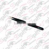 Professional P1 S Straight Eyelash Extension Tweezers ESD 12 Straight Eyelash Tweezers With Custom Brand