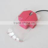 All Transparent 3D Wired Multicolor Light Mouse Wired Antistatic Small Computer ESD Mouse in USB Type thumbnail-3