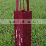 Wine Non Woven Custom Bag thumbnail-1