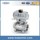 High Quality Manufacturer ANSI Flange Type SS304 Ball Valve With Prices thumbnail-1