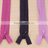 3# 50cm Nylon Zipper With Closed End, Auto Lock