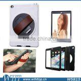 Touchable Screen TPU PC Rotating Stand 3 in 1 Hybrid Rugged Armor Case for IPad 2 3 4 With Hand Strap thumbnail-4