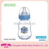 Hot Wholesale Glass Baby Feeding Bottle Set and Nipple in China thumbnail-3
