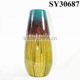 Colorful Indoor Glazed Plain Ceramic Vase thumbnail-5