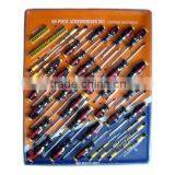 TOP S-4012 68 Pcs Screwdriver Set Double Blister Card Packing(CRV)