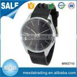 New Creative Lady Casual Vintage Popular Silicone Rubber Wristband Watch thumbnail-4