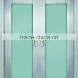 Stainless Steel and Glass Door