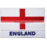 Machinerey England Flag Embroidered Iron Sew On Patch United Kingdom UK English Shirt Badge