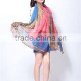 Women High Quality Fashion Printing All March Long Scarf/Shawl