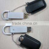 128MB-64GB Cheap Promotional Leather Usb Flash Disk
