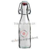 250ml Vinegar Swing Top Glass Bottle, Beverage Bottles With Stopper thumbnail-1