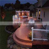 WPC Outdoor Composite Decking , Swimming Pool Decking 140 x 40mm