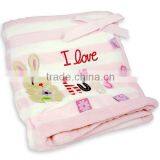 Personalised Baby Fleece Animal Blankets - Butterfly and Bear thumbnail-3