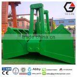 25T Hydraulic Clamshell Grab Deck Crane Grab Bucket Marine Cargo Grapple for Handing Bulk Material