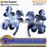 Iron Fence and Gate Design Wrought Iron Componet Cast Steel Flower thumbnail-1