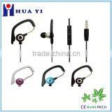 Fashion Earhook Sport Erphone With Mirc Handfree Metal Earbud thumbnail-1