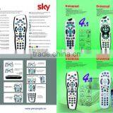 sky hd rev9.0 4 in 1 universal remote control tv+sat