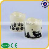 Newest Style christmas decoration color candles