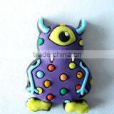 China Wholesale Soft PVC Shoe Button Buckles thumbnail-5