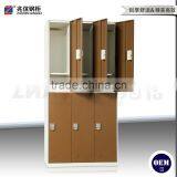 Compartment 6-door Steel Locker Digital Lock Wardrobe Locker Furniture thumbnail-4