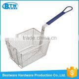 Food Class OEM & ODM Accepted Iron Wire Electroplated French Fries Mcdonald's Fry Basket thumbnail-2
