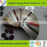 bedroom furniture plastic strip,edge banding rubber