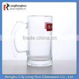 LongRun 370ml Wholesale Round Bottom Custom Sprinting Heavy Beer Mug