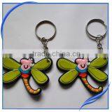 Cute Pvc Pendant Wholesale Key Ring Chain