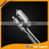 Remax Car Charger Usb With 2 in 1 Usb Cable thumbnail-1