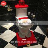 Christmas Toilet Set , Cushion, Lid Cover thumbnail-2