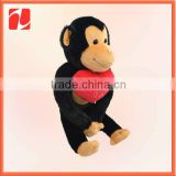 Adorable valentine gift stuffed animal toy plush monkey