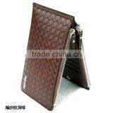 Man Popular Designs Hot in Your Side Woven Wallet With Zipper and Mutiple Pockets thumbnail-3