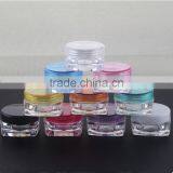 3g Cream Plastic Jar eye cream body lotion packaging