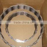 (high Quality)Galvinized Razor Barbed Wire(factory) thumbnail-2