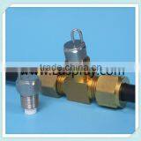 1/8 or 1/4 Stainless Steel Impingement Ruby Pin Fine Mist Spray Nozzle thumbnail-2