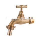 3/4" Short Handle Brass Faucet, Indoor Brass Bibcock, Brass Water Faucet With Single Handle < SGB5302-3/4"> thumbnail-1