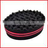 Wave Barber Hair Brush Sponge for Dreads Afro Locs Twist Curls Coil Magic Tool thumbnail-5