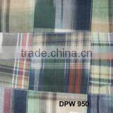 Madras Check Patchwork Handmade Pure Fabrics For Pillow Cover thumbnail-1