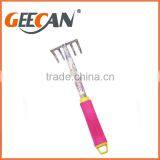 High Quality TPR Handle Shovel, Rake, Fork, Metal Head Shovel Floral Printing Garden Tools Set thumbnail-5